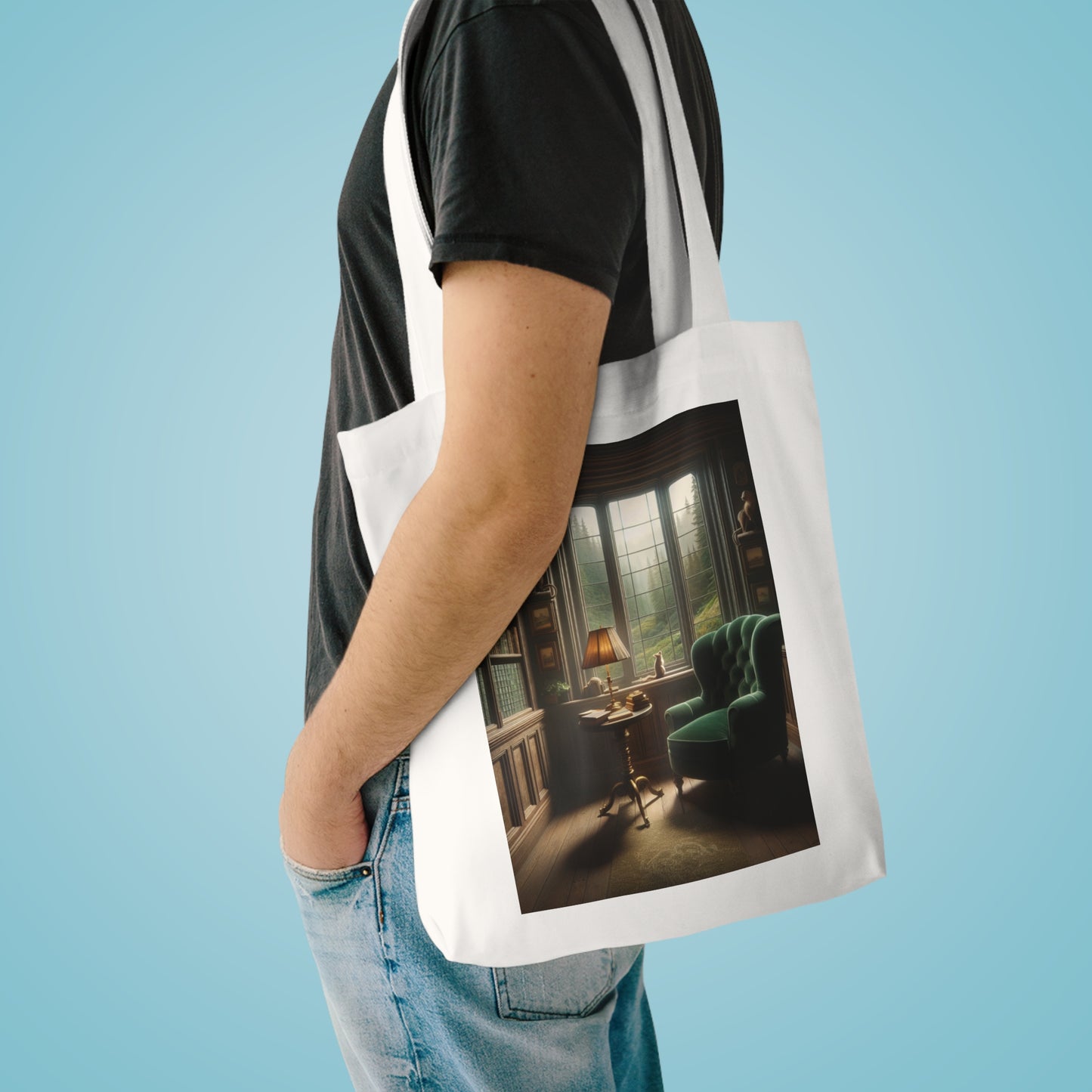 Cozy Reading Tote Bag