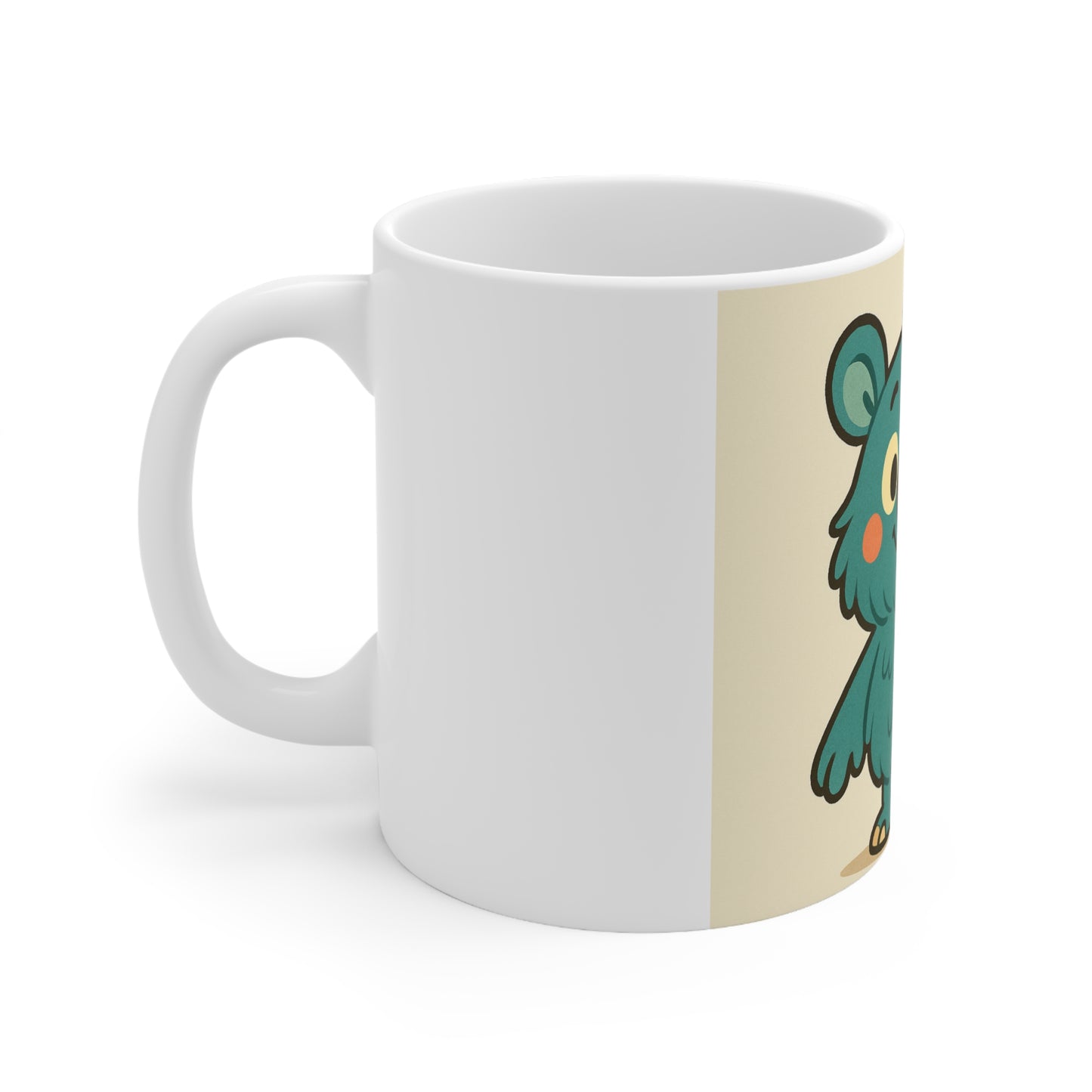 Cute Monster Snorgle Ceramic Coffee Mug