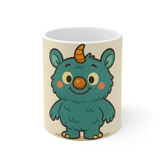 Cute Monster Snorgle Ceramic Coffee Mug