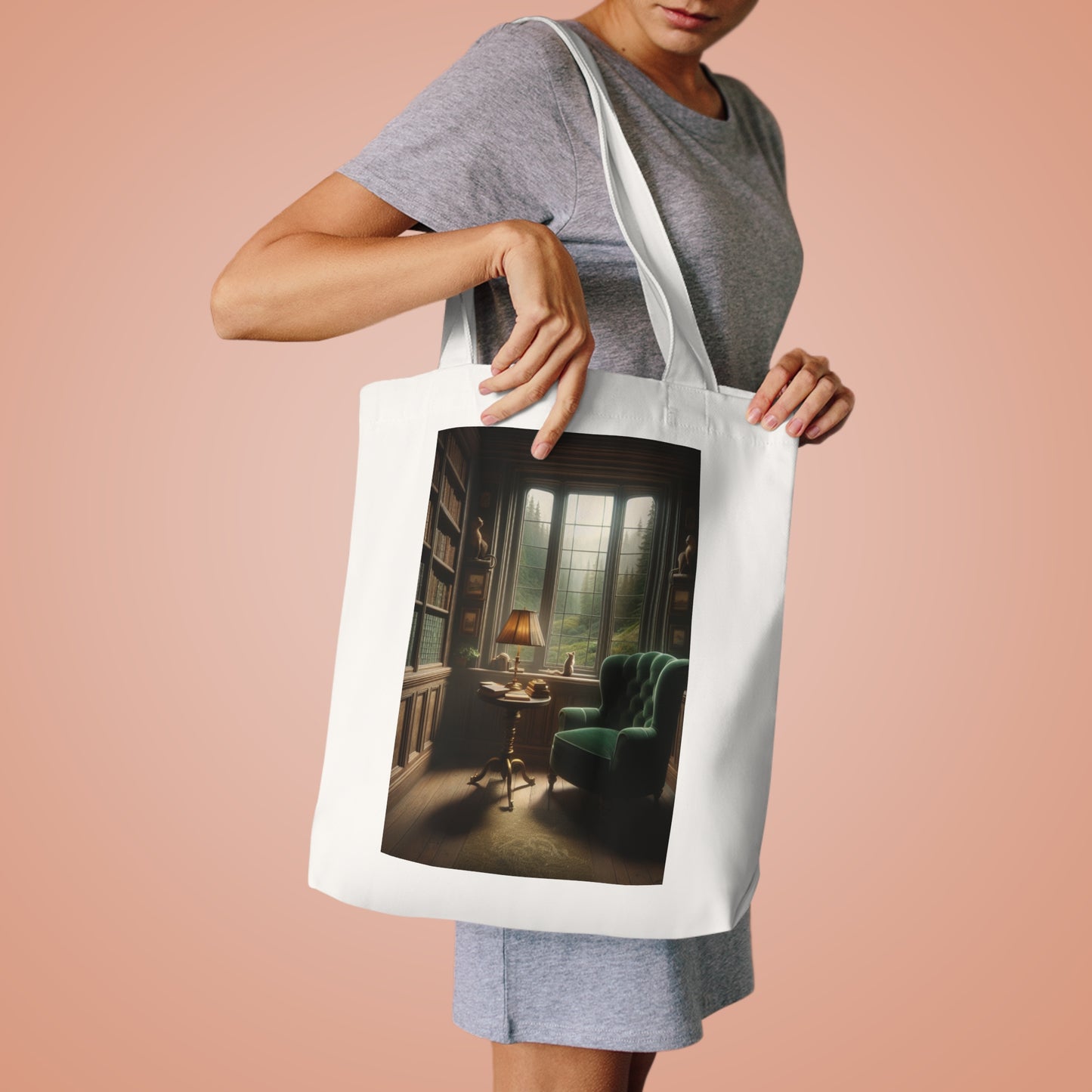 Cozy Reading Tote Bag